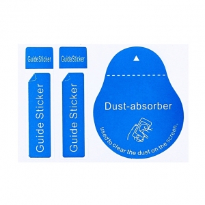 Guide sticker and Dust absorber до Захисного скла 