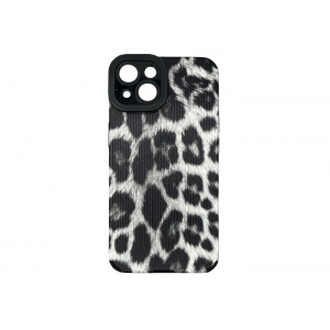 Чехол Animal Case Леопард Серый  для iPhone 11