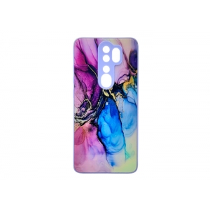 Чехол Marble Glass Лаванда для Xiaomi Redmi Note 13 5G