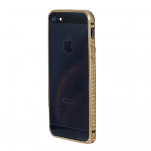 Бампер Diamond Gold для iPhone 5/5s